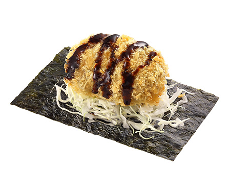 酥脆漢堡排海苔包