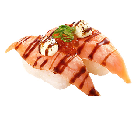 炙烤鮭魚親子奶油乳酪