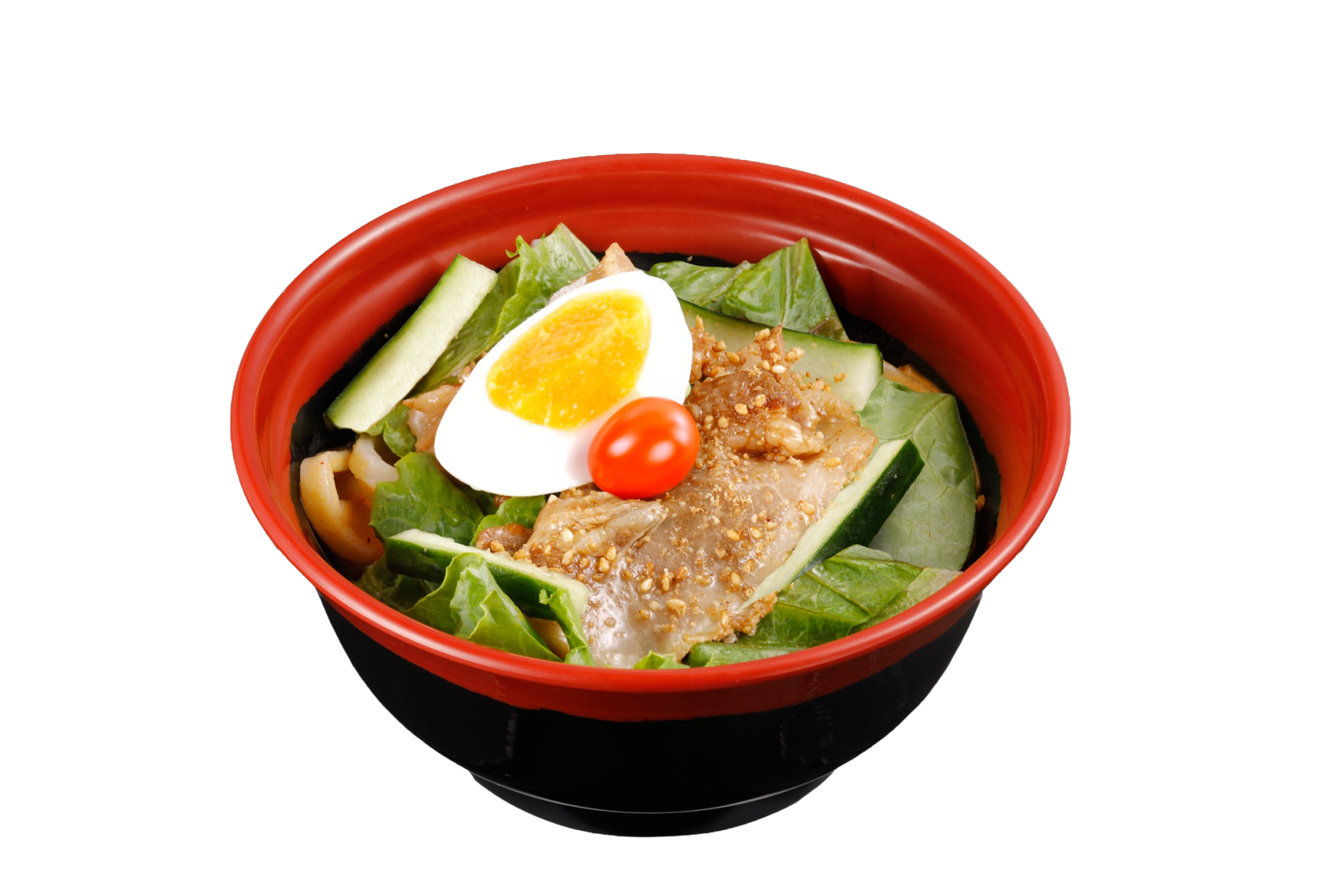 胡麻豬肉生菜烏龍麵(冷)