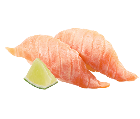 炙烤香檸鹽生鮭魚脂