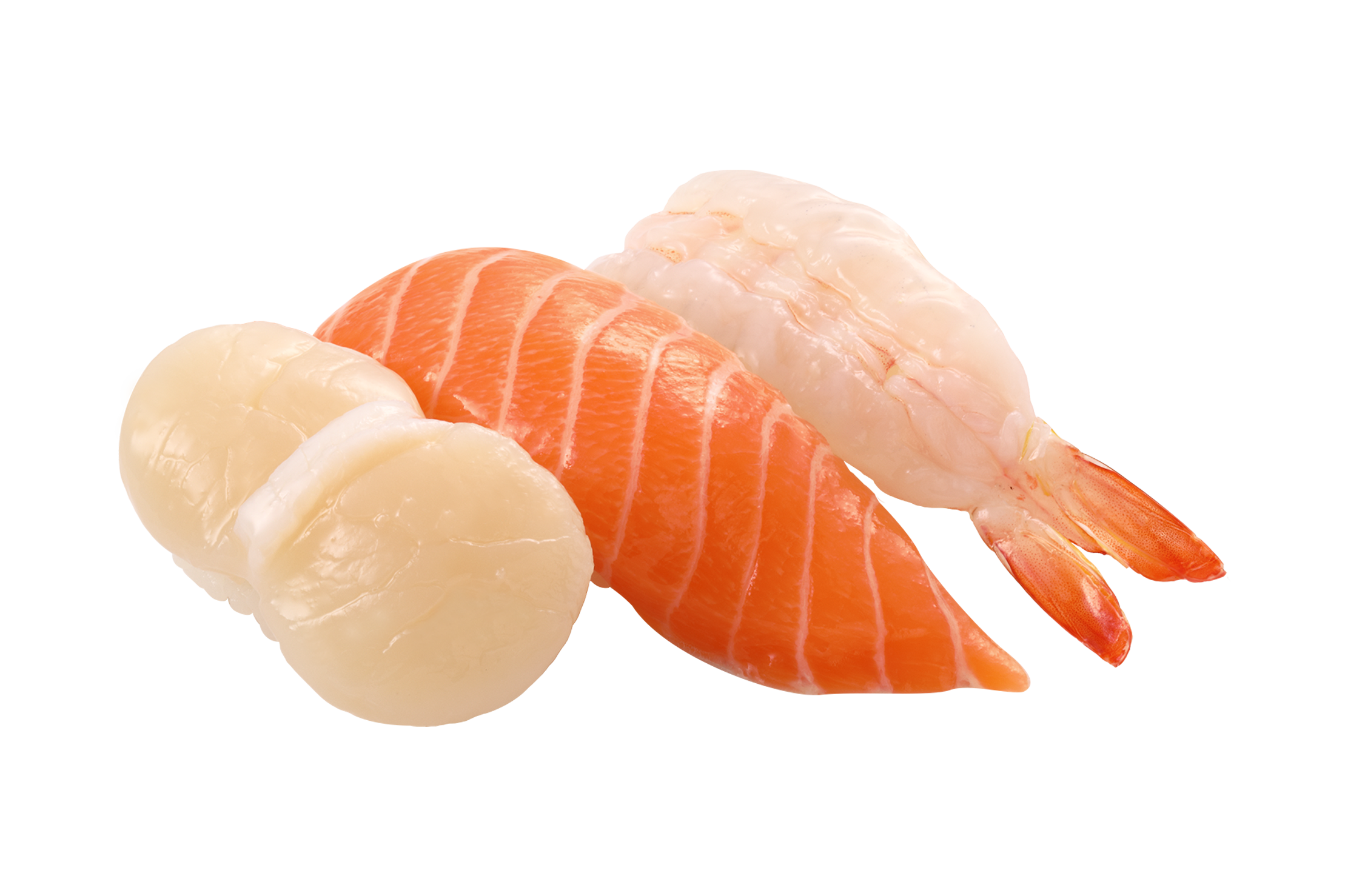 豪華三鮮(干貝-鮭魚-生蝦)