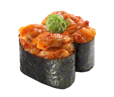 韓風辛味花蛤軍艦
