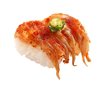 韓風激辛生魷魚腳啵啵壽司